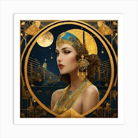 Egyptian Woman 10 Art Print
