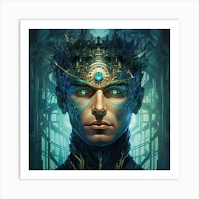 Cyborg 1 Art Print