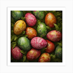 Easter Eggs 6 Art Print