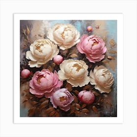 Peonies 16 Art Print