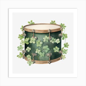 Shamrock Drum 5 Art Print