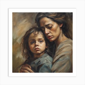 Mother And Child Art Print