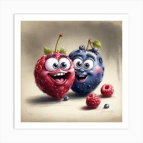 Berries Art Print