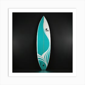 Surfboard 00474 Art Print