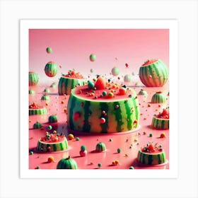 Watermelon Art Print