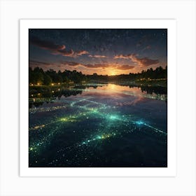 Starry Night 15 Art Print