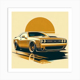 Car Vintage Auto Classic Vehicle Retro Old Art Print