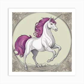 Unicorn 2 Art Print