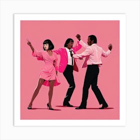 Pulp Fiction Dance Art Prints (39) Art Print