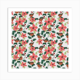 Poinsettia Art Print