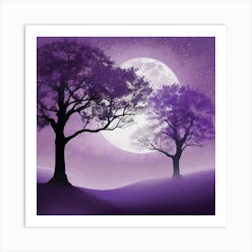 Full Moon Art Print