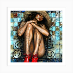 Le Boudoir 11 - Beauty Concepts Art Print