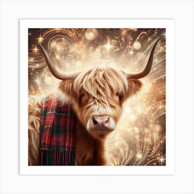 Highland Cow 10 Art Print