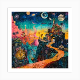 Dreamscape 19 Art Print