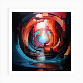 Abstract Painting 8 Art Print