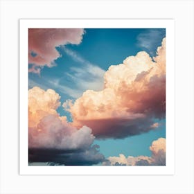 Cloud Stock Videos & Royalty-Free Footage 1 Art Print