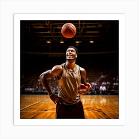 Basketball Player Art Print