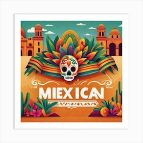 Mexican Ican Art Print