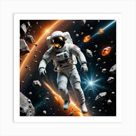 The Final Frontier: Exploring the Planets and Asteroids Art Print