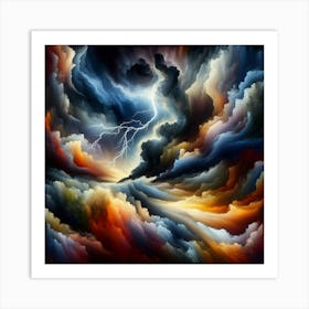 Lightning Storm 2 Art Print