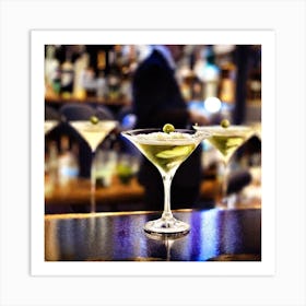 Martini 2 Art Print