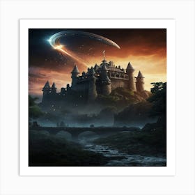 Castle In The Sky Art Print