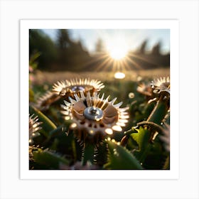 Cactus Flower Art Print