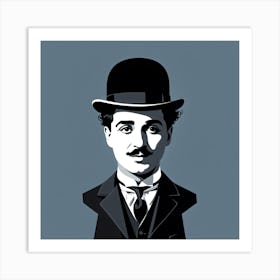 Charlie Chaplin 1 Art Print