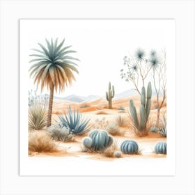 Desert Art Print