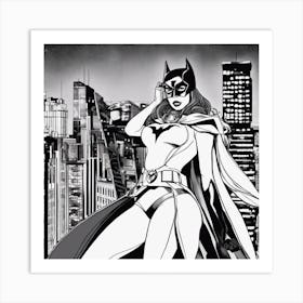 Batgirl 8 Art Print