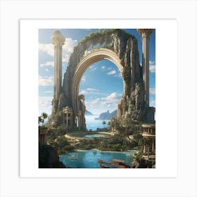 Arch Of Eden Art Print