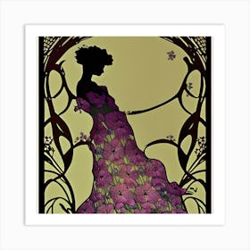 Garden Lady Art Print