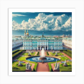 Peterhof Palace 1 Art Print