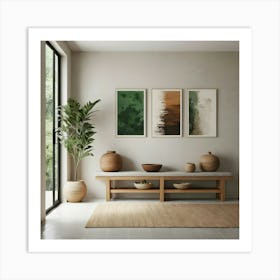 Shabby Chic Living Room 2 Art Print