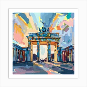 Brandenburg Gate 4 Art Print