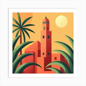 Marrakech Art Print