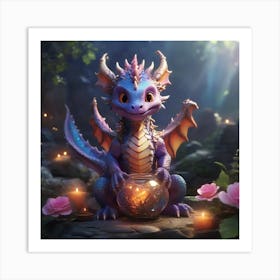 Dragon 2 Art Print