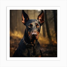 Doberman 1 Art Print