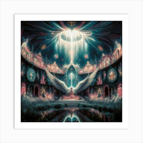 Angels Of The Heavens Art Print