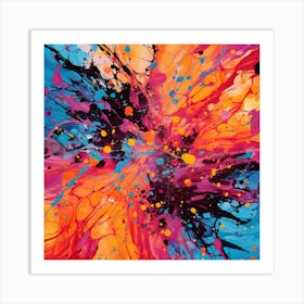 Abstract Painting 116 Art Print