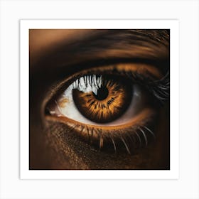 Eye Of A Woman 2 Art Print