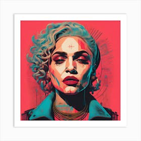 Madonna The Star Art Print