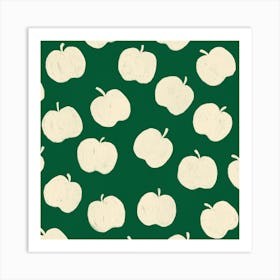 The Apples  Square Art Print