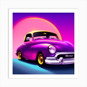 Vintage Car Art Print