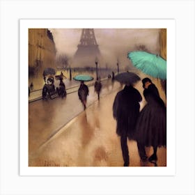 Paris Eiffel Tower 6 Art Print