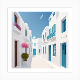 Greece Art Print