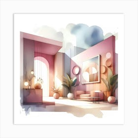 Interior Design Art Print