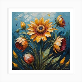 Sunflowers 8 Art Print