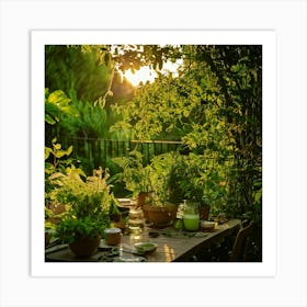 Firefly Garden Party Lush And Green Focused, Enhancing Foliage And Adding A Touch Of Warmth 2 Poster