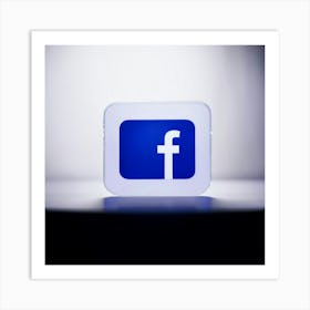 Facebook Logo Stock Videos & Royalty-Free Footage Art Print